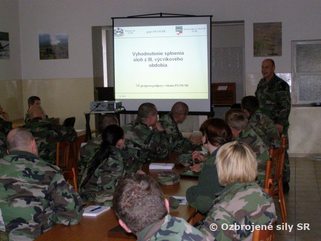 Vyhodnotenie III. výcvikového obdobia 2012