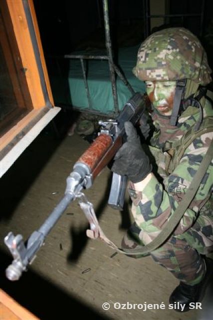 Záverečné cvičenie Zdokonaľovacieho poddôstojníckeho kurzu OR-6