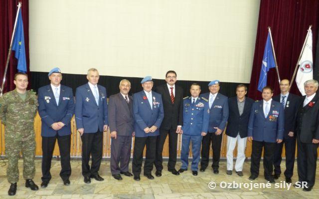 Snem Únie Vojnových veteránov Slovenskej republiky v Prápore výcviku Martin