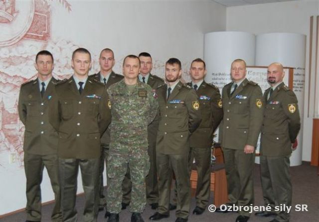 Výber najlepšieho poddôstojníka prešovskej brigády