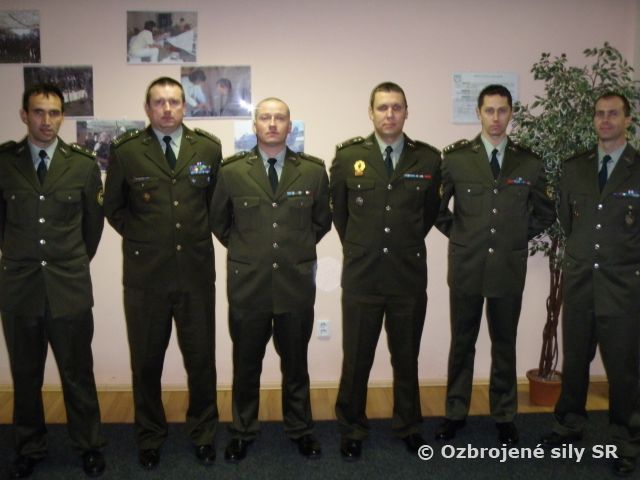 Výber najlepšieho poddôstojníka a príslušníka mužstva Spoločnej logistickej podpornej skupiny za VR 2012