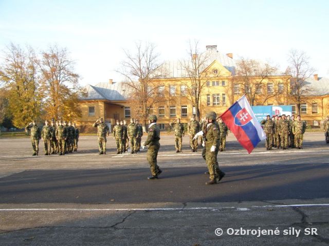 Vojenský nástup pri príležitosti Dňa boja za slobodu a demokraciu