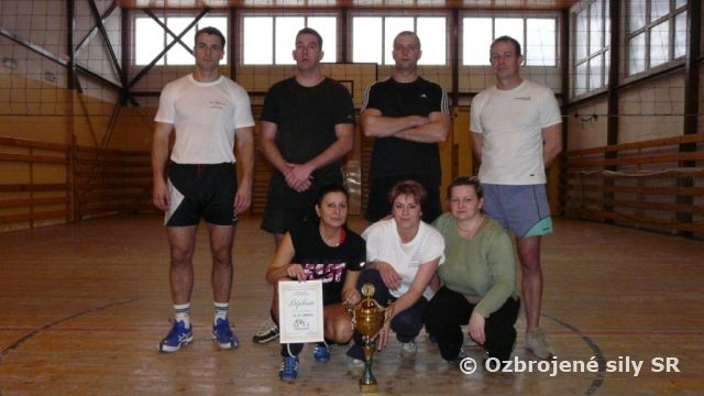 4. ročník volejbalového turnaja o putovný pohár veliteľa posádky Martin v Prápore výcviku