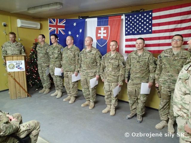 Inšpekcia z velenia CTU v CCS MAT  a Nový rok v Kandaháre a Tarin Kowte