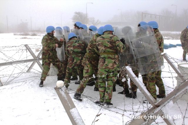 Spoločný výcvik príslušníkov marcovej rotácie operácie UNFICYP naberá na obrátkach