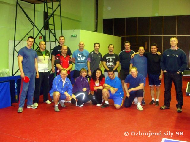Príslušníci dopravného krídla súťažili v stolnom tenise