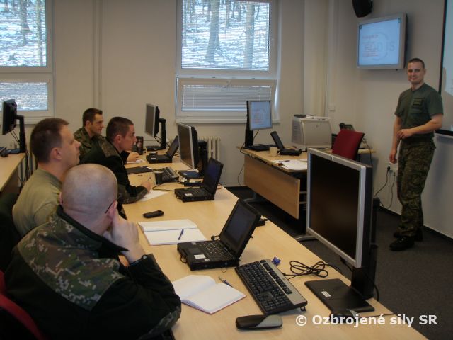 Výcvik EOD operátorov systému EOD IS-OP