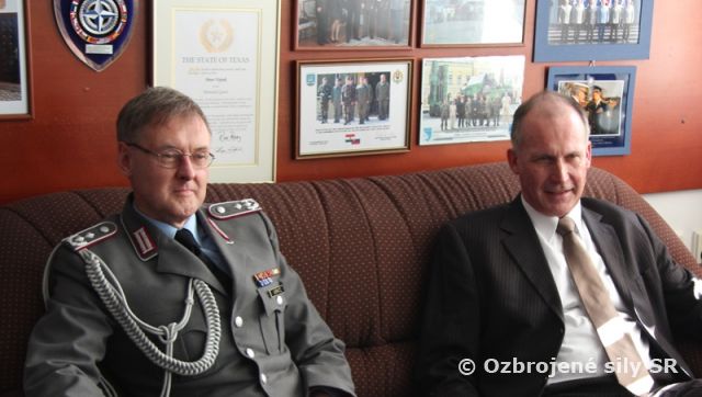 Generálporučík Vojtek sa stretol s veliteľom Hamburgskej akadémie