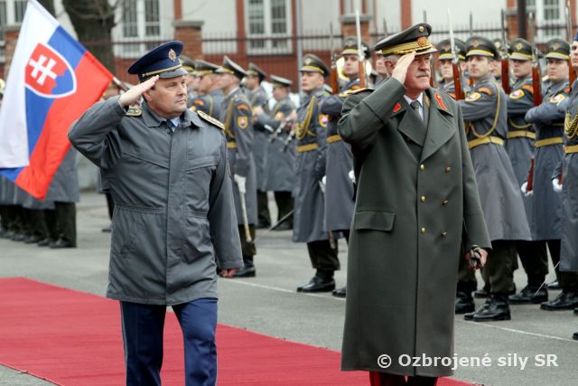 Náčelník GŠ OS Rakúska navštívil Slovensko
