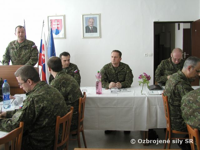 Veliteľské zhromaždenie veliteľa Veliteľstva posádky Bratislava