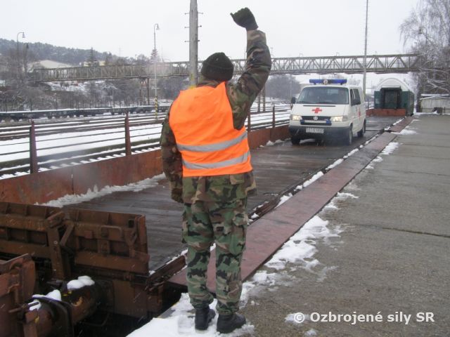 Výcvik v preprave po železnici