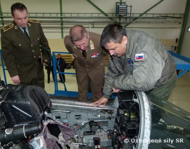 Náčelník generálneho štábu Ozbrojených síl Maďarska navštívil Sliač