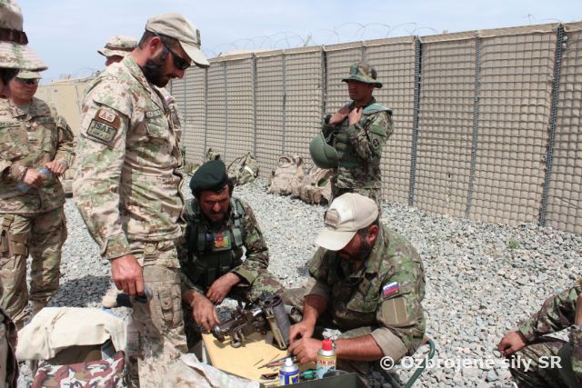 Slovenskí opravári excelovali na FOB Wolverine