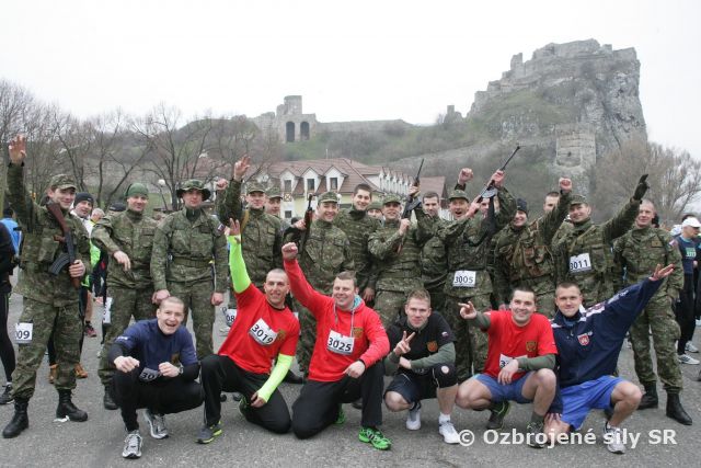 Rekordná účasť vojakov na 66. ročníku národného behu Devín - Bratislava