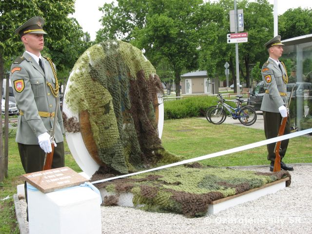 Oslavy 20.výročia vyslania prvej jednotky Armády SR do mierovej misie.