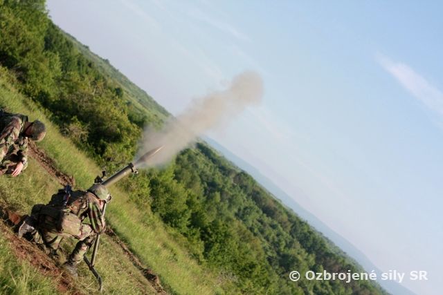 22. mechanizovaná práporová skupina na Lešti
