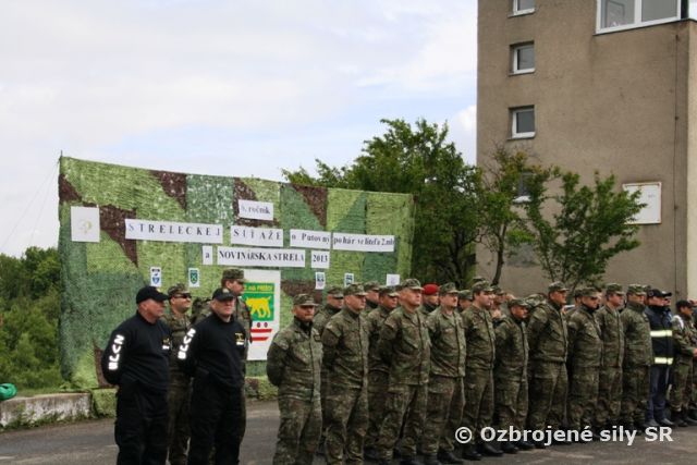Strelecká súťaž o Putovný pohár veliteľa brigády a „Novinárska strela 2013“