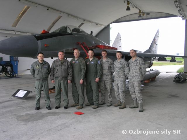 Návšteva príslušníkov Národnej gardy štátu Indiana