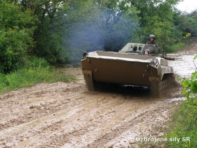 Výcvik vo vedení bojových vozidiel