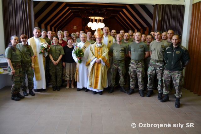 Požehnanie kaplnky v Seredi