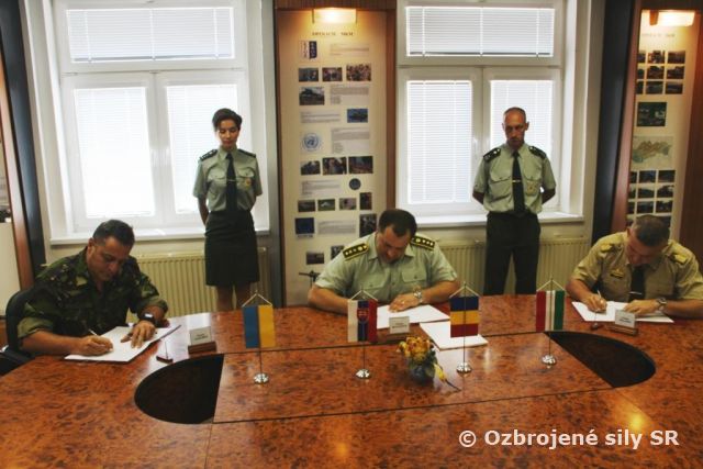 Dohoda o vykonaní medzinárodného cvičenia Blonde Avalanche 2013 podpísaná