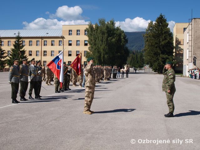 Slávnostná rozlúčka jednotky ISAF - Afganistan - septembrová rotácia