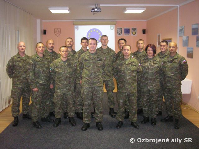 Slávnostný nástup 8. rotácie príslušníkov EUFOR ALTHEA