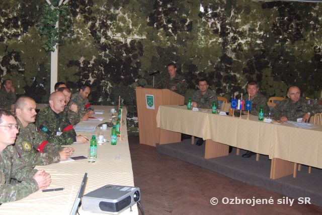 CREVAL tím preveroval pripravenosť 22. mechanizovanej práporovej skupiny