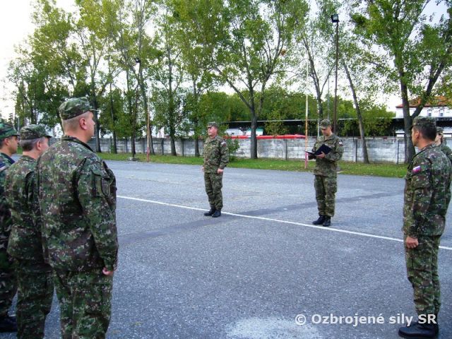 Deň OS SR na Veliteľstve posádky Bratislava