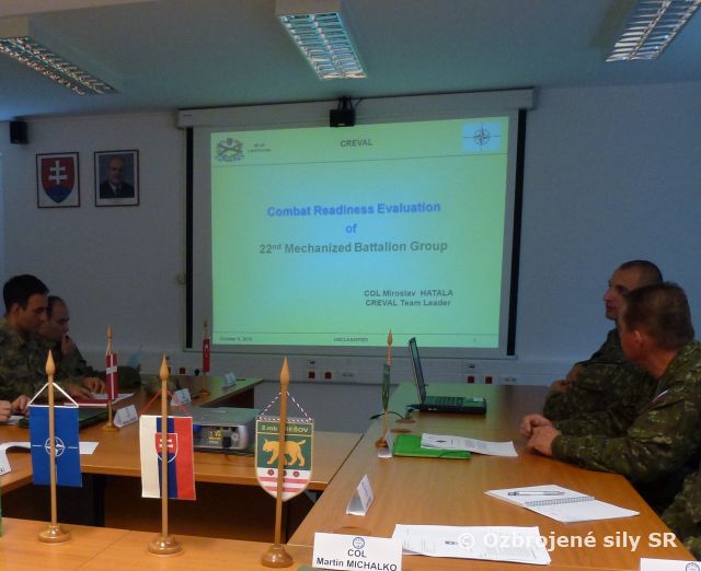 Začala 2. fáza previerky bojovej pripravenosti 22.mprsk