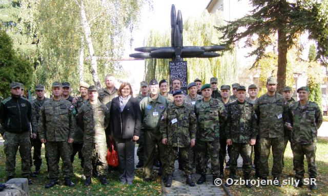 Cvičná vyhodnocovacia návšteva v martinskom 11.mechanizovanom prápore