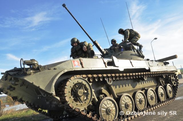 Kontrolné cvičenie veliteľa 1. mechanizovanej brigády       