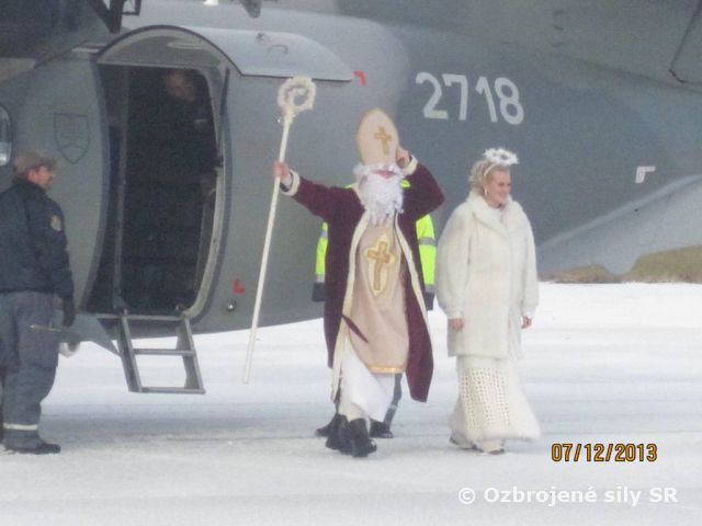 ... a priletel aj Mikuláš