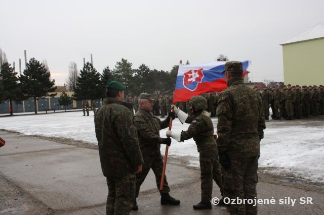 Slávnostné odovzdanie a prevzatie funkcie veliteľa ženijného práporu