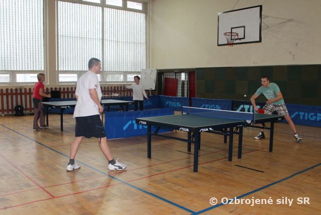Stolnotenisové turnaje na leteckej základni Sliač
