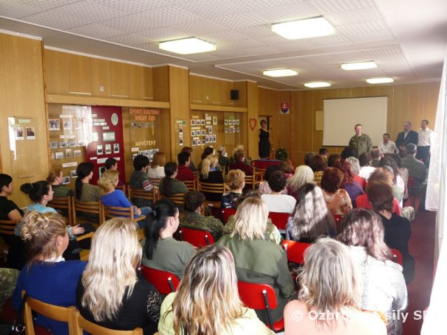 Medzinárodný deň žien v Prápore výcviku Martin