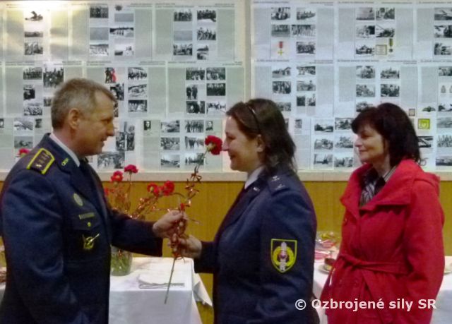 Oslava Medzinárodného dňa žien v zmiešanom krídle Sliač