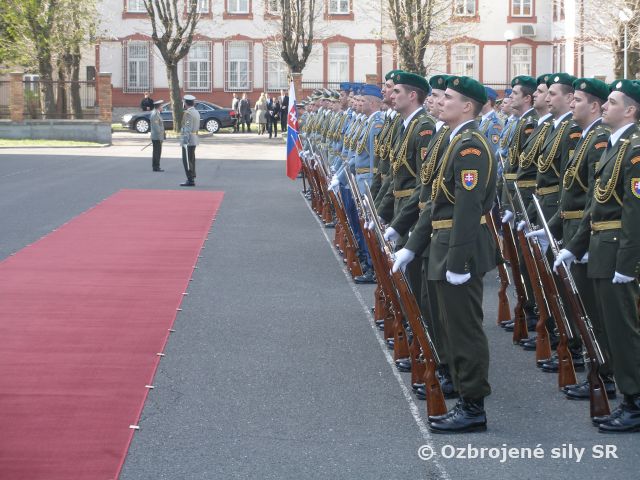 Minister obrany SR prijal na MO SR návštevu z Gruzínska