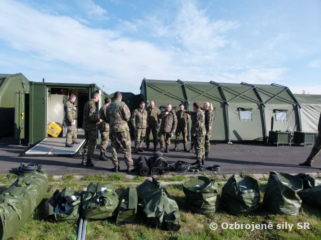 V Sliači prebiehal kurz obslúh kolektívnej ochrany COLPRO