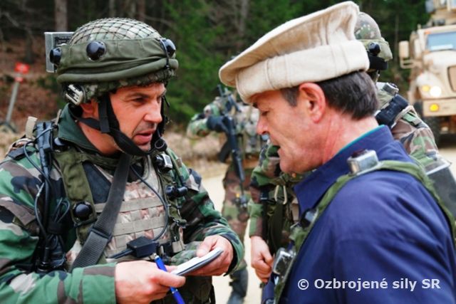 Levickí vojaci na základni v Hohenfels