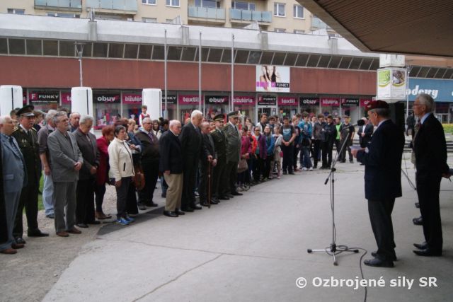 Spomienkové stretnutie k 69. výročiu skončenia 2.svetovej vojny