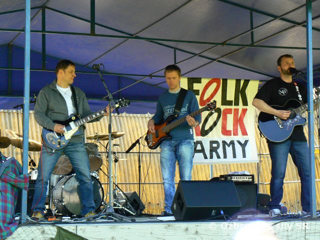 XXIV. ročník celorezortného hudobného festivalu FOLK ROCK ARMY v rámci  celoslovenského podujatia