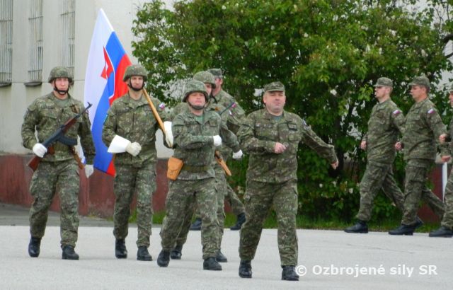 Odovzdanie a prevzatie funkcie veliteľa Práporu výcviku