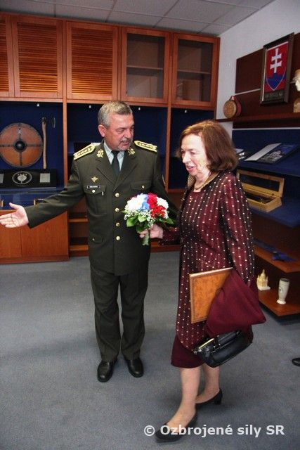 Náčelník GŠ OS SR  sa stretol s veľvyslancami Českej republiky, USA a Francúzkej republiky