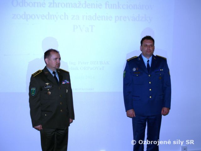 Odborné zhromaždenie profesionálov zodpovedných za riadenie opráv a prevádzky PVaT OS SR