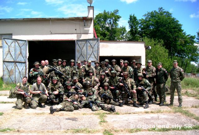 Výcvik príslušníkov útvaru na Lešti
