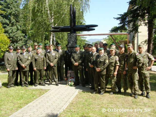 Spomienka na padlých príslušníkov martinského práporu