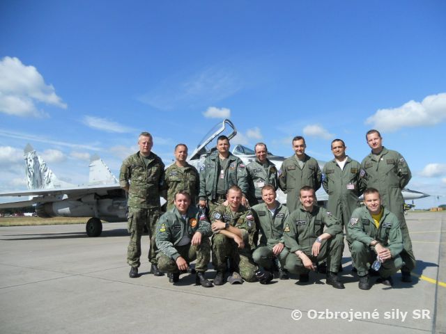 Vzdušné sily Slovenskej republiky na leteckých dňoch v Holandsku