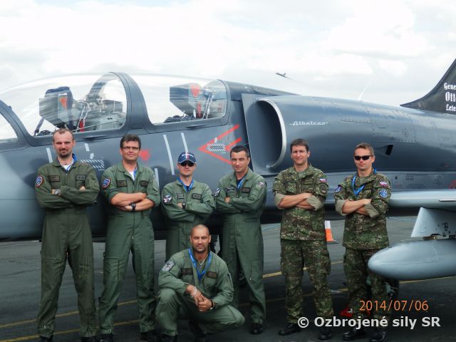 Úspešná prezentácia slovenských Vzdušných síl v anglickom Waddingtone