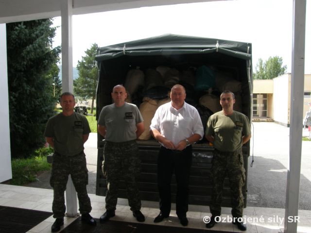 Humanitárna pomoc Srbsku